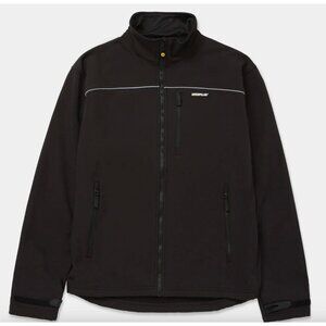 CAT Caterpillar Men's Softshell Jacket Full Zip Workwear Size Large